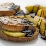 Foie-gras d´ànec amb poma i caramel de ratafia